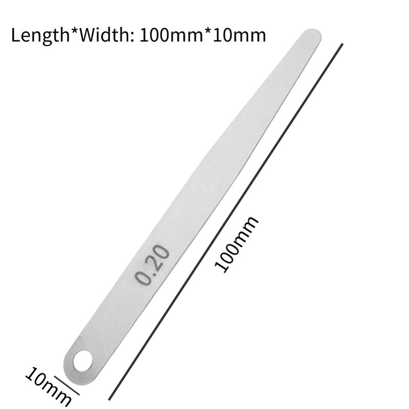 Hilitand 5 قطع أداة قياس سمك 0.2 ملم - Image 2
